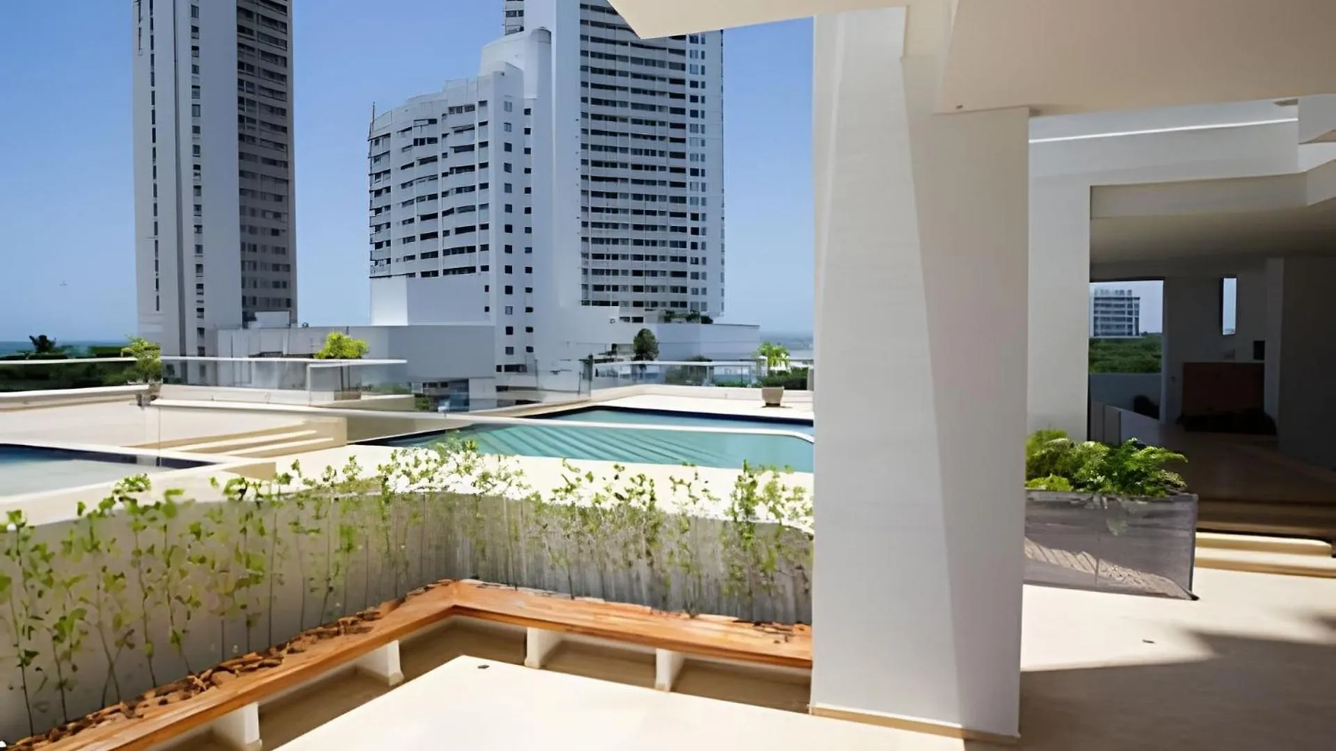 Modern 3Br Apartment, Sea View And Historic Center Cartagena Apartment