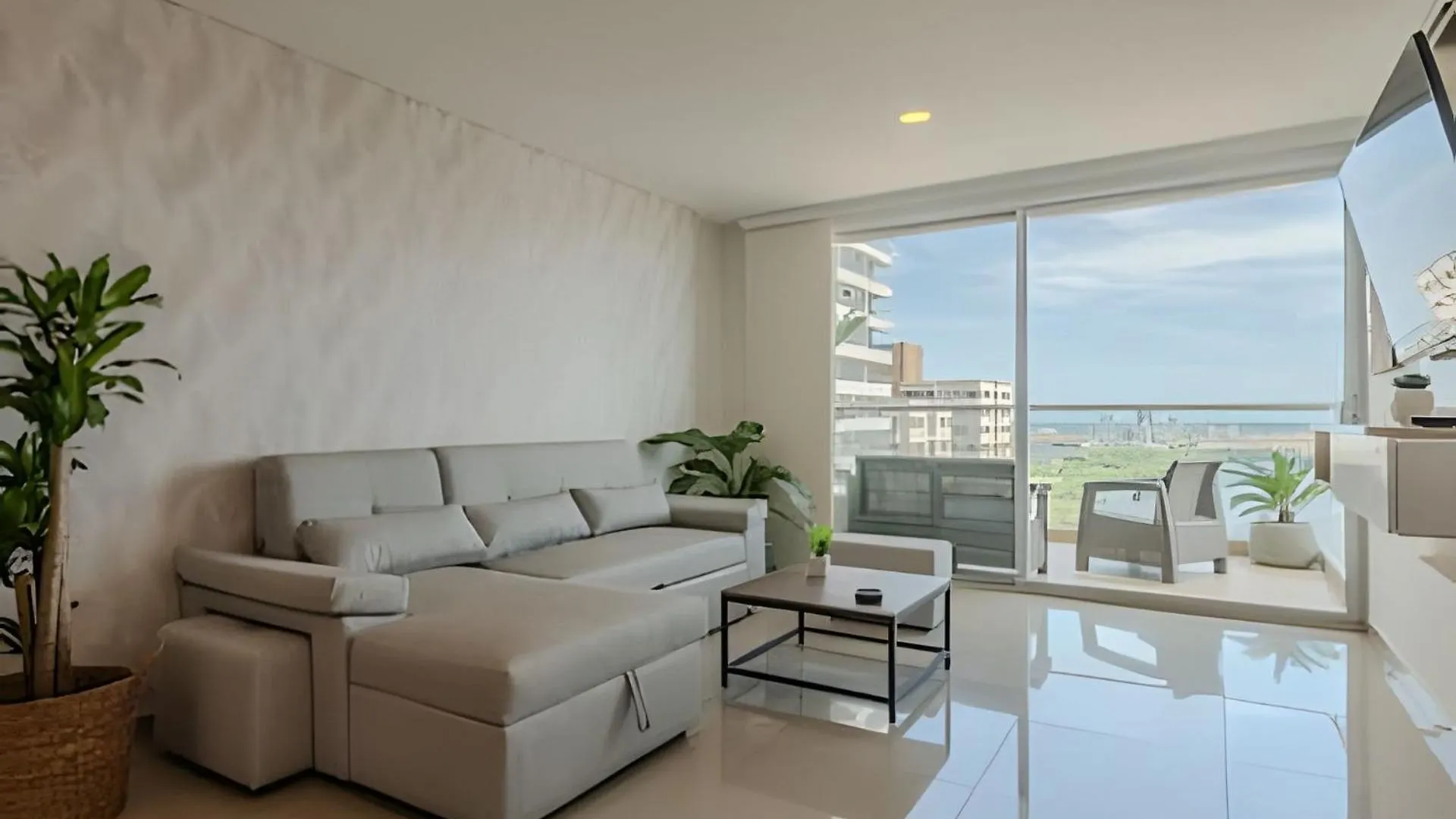 Modern 3Br Apartment, Sea View And Historic Center Cartagena